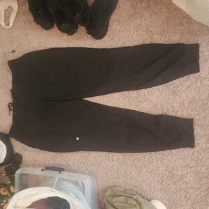 Black scrub pants